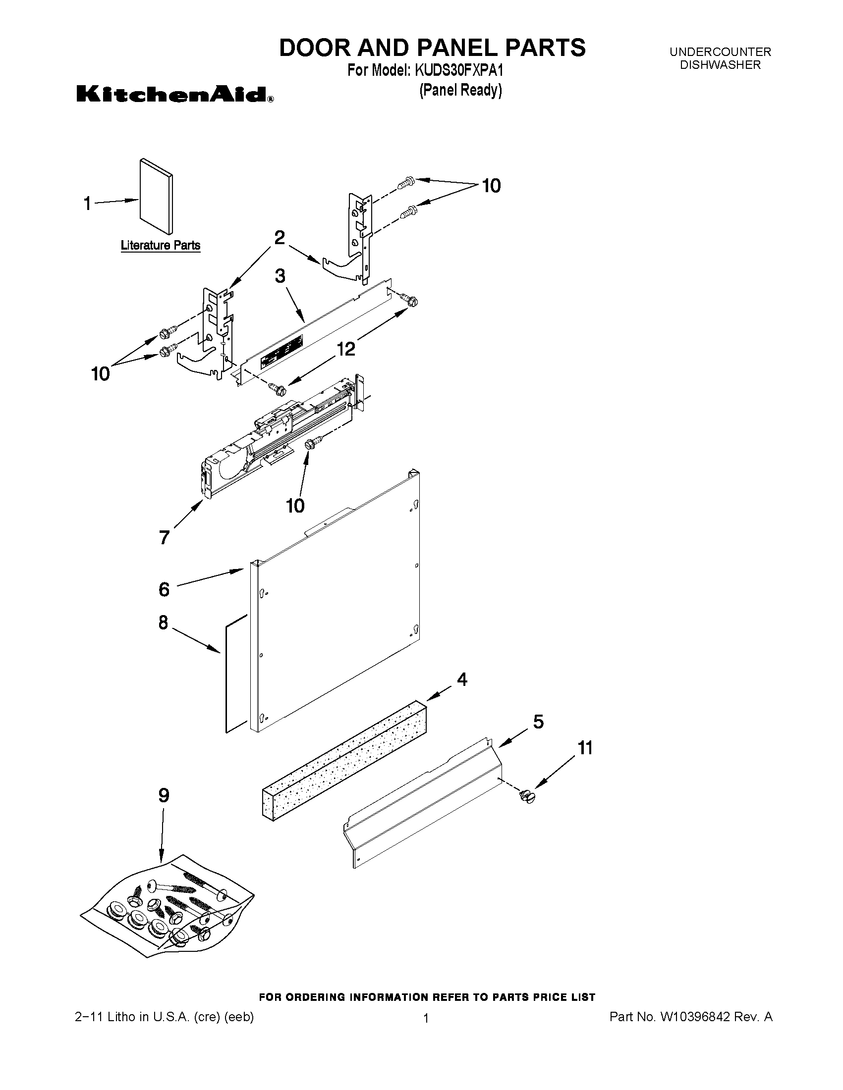 01 - DOOR AND PANEL PARTS