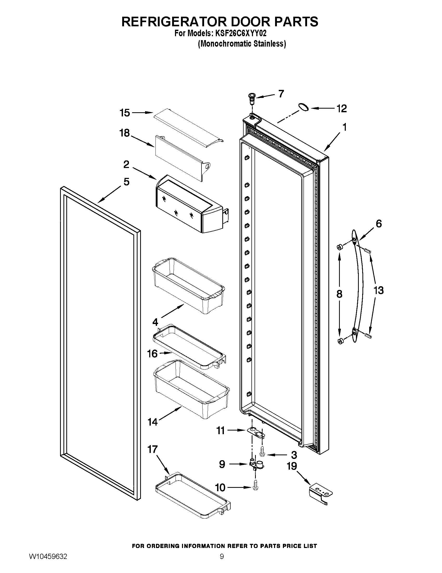 06 - REFRIGERATOR DOOR PARTS