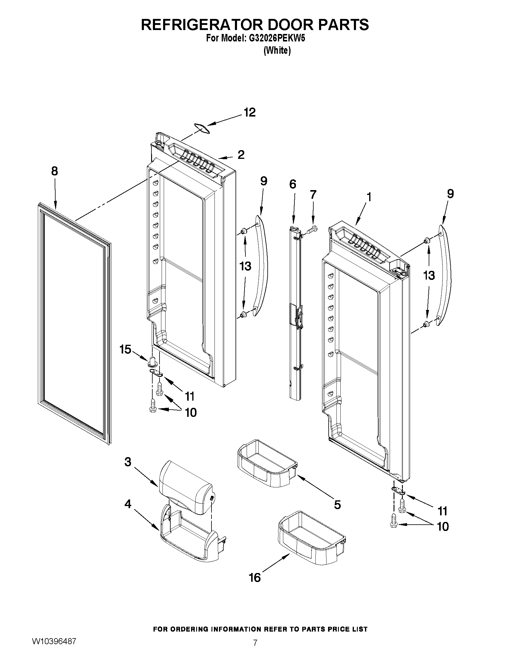04 - REFRIGERATOR DOOR PARTS