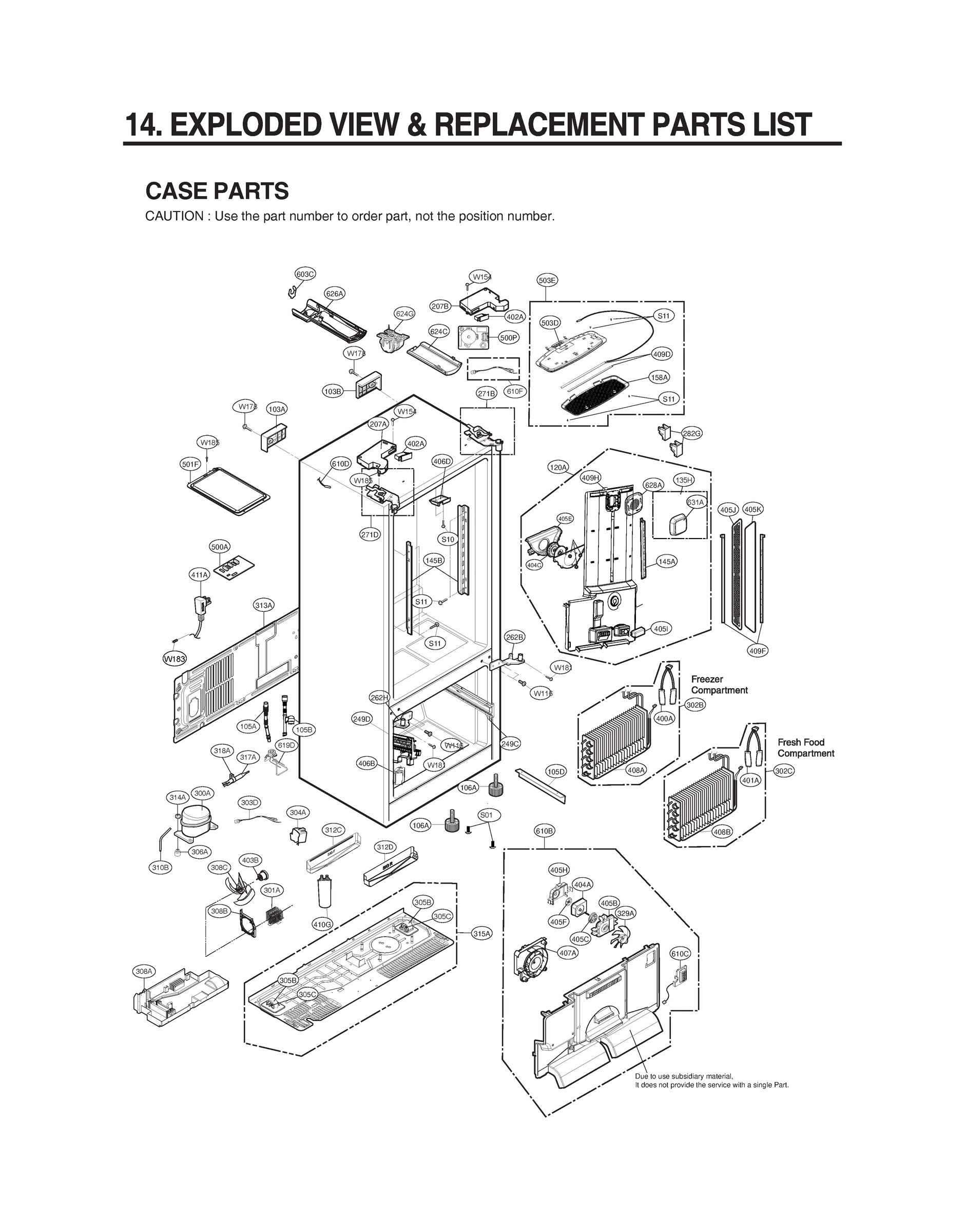 CASE PARTS