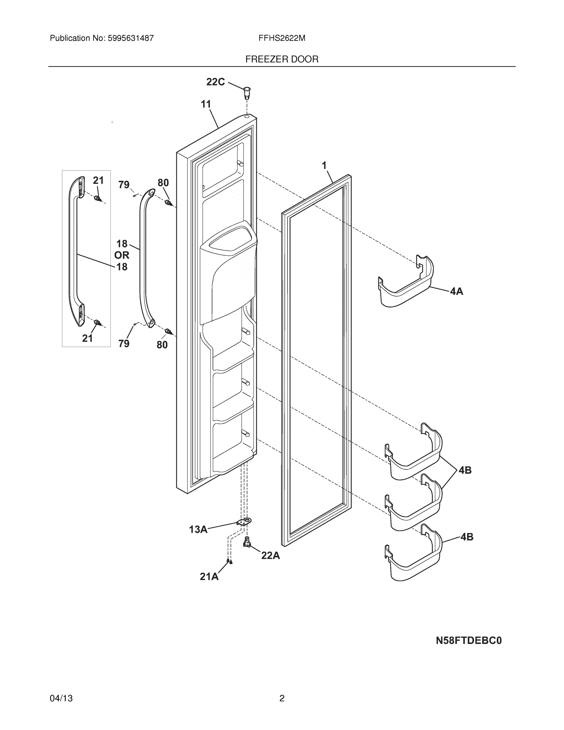 03 - FREEZER DOOR