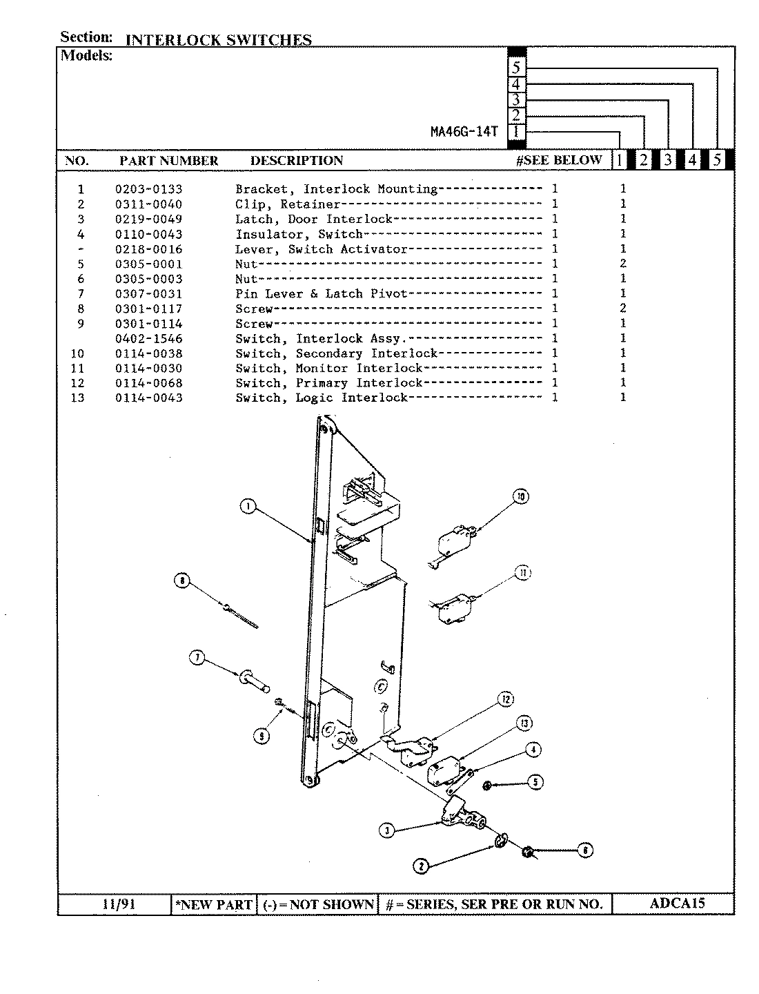 04 - INTERLOCK SWITCHES