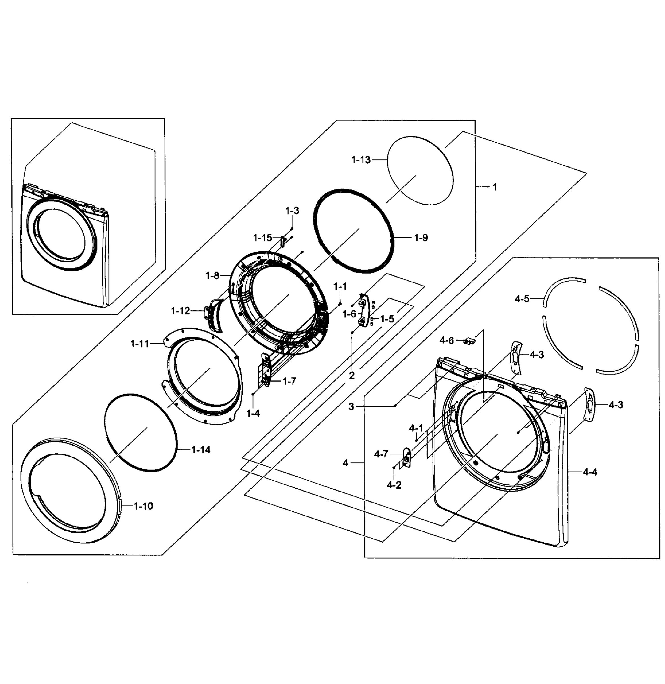 Front/Door Assembly