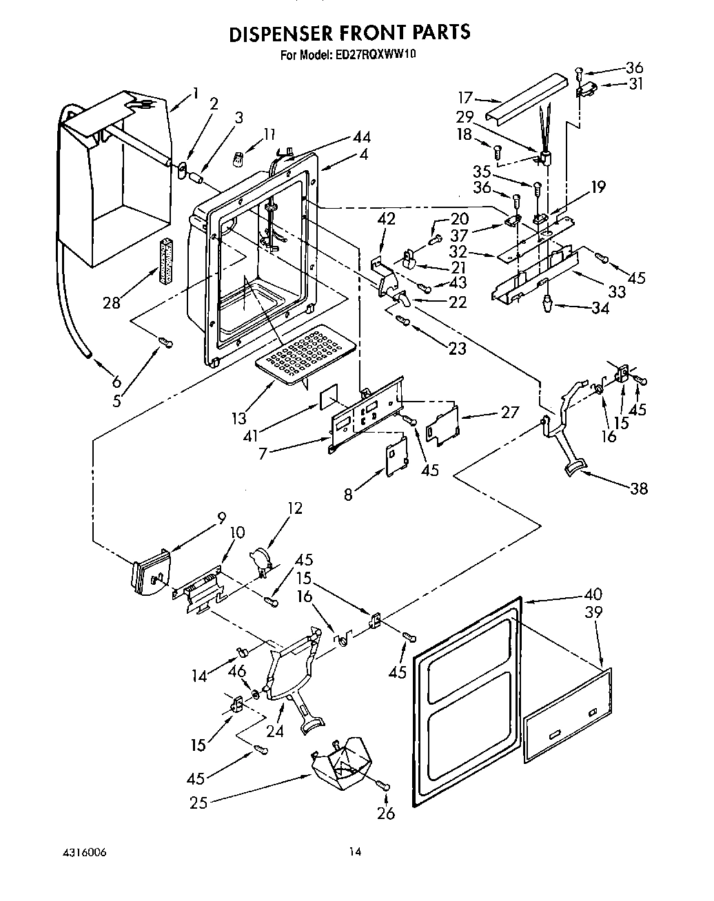 09 - DISPENSER FRONT