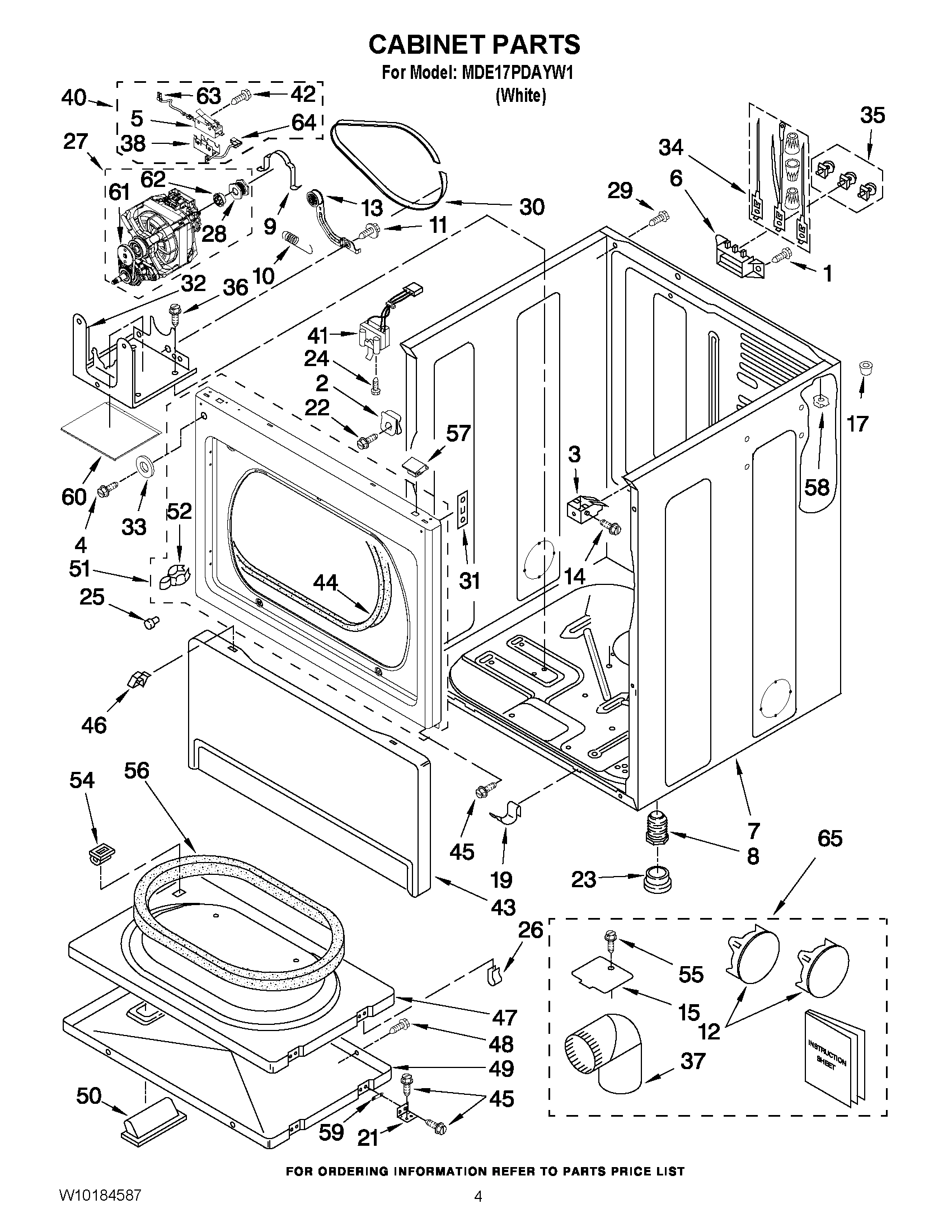 02 - CABINET PARTS