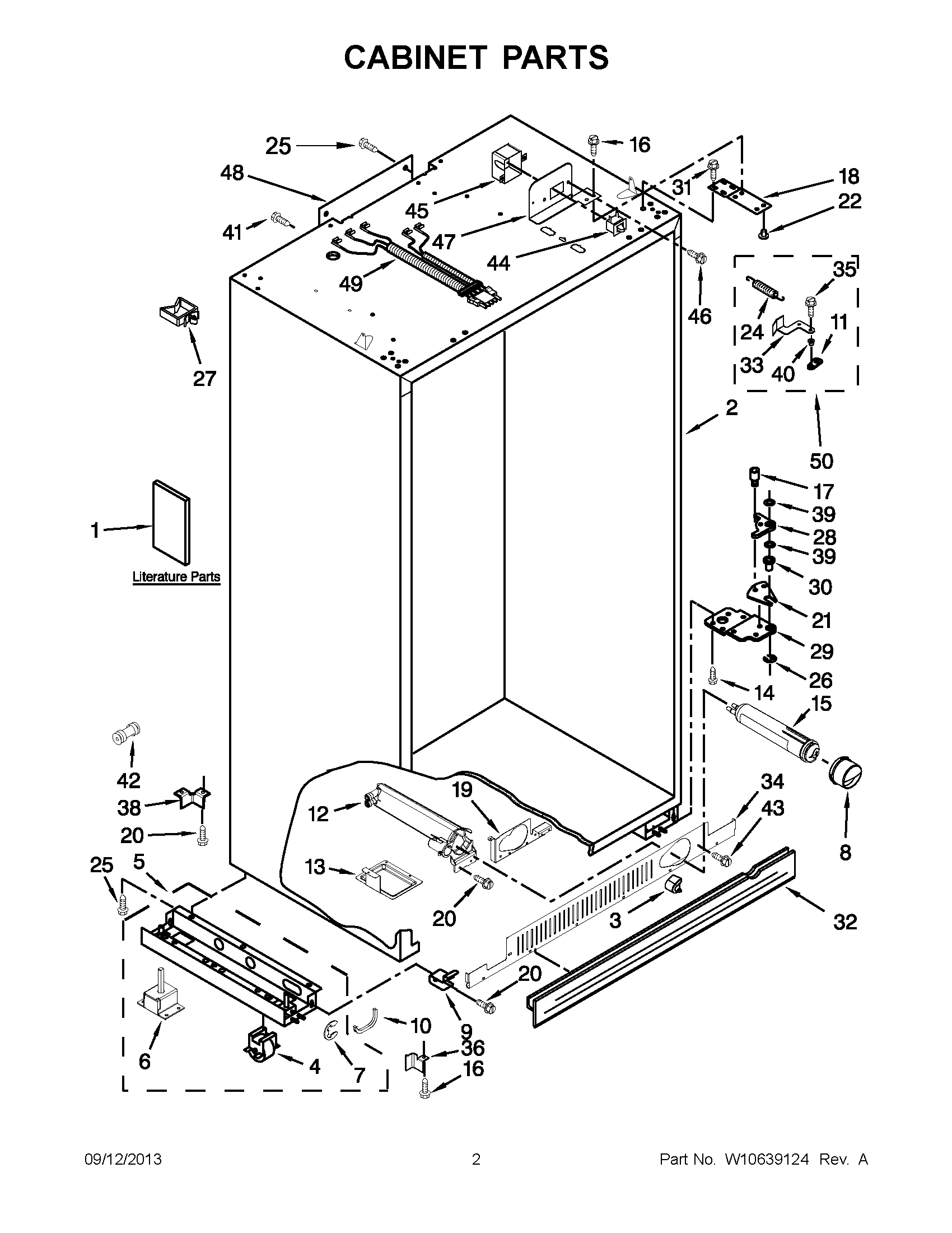 02 - CABINET PARTS