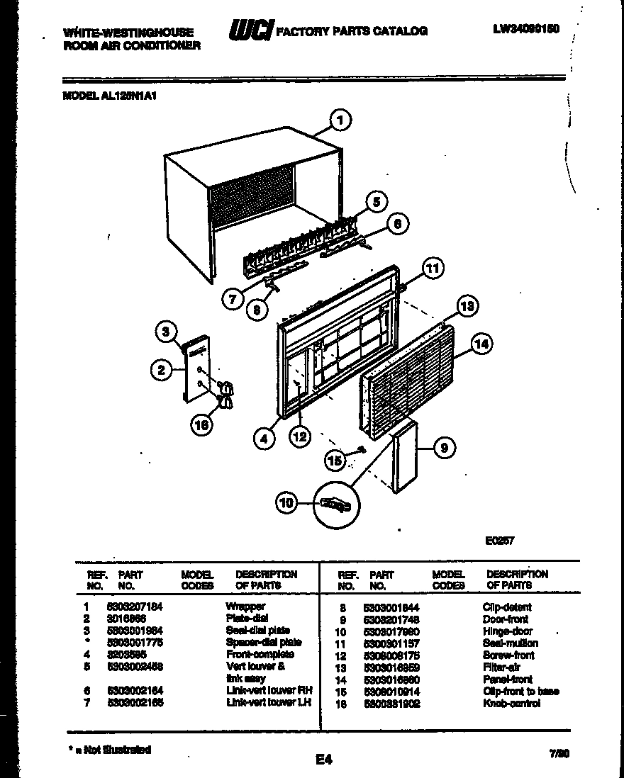 02 - CABINET PARTS