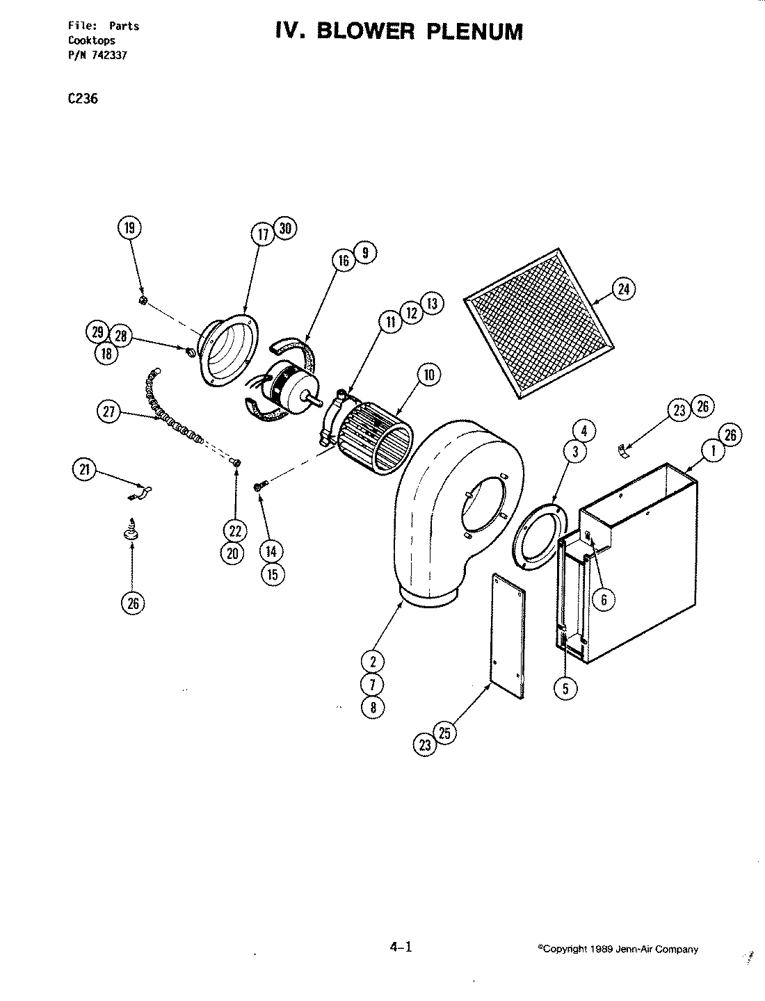 01 - BLOWER PLENUM