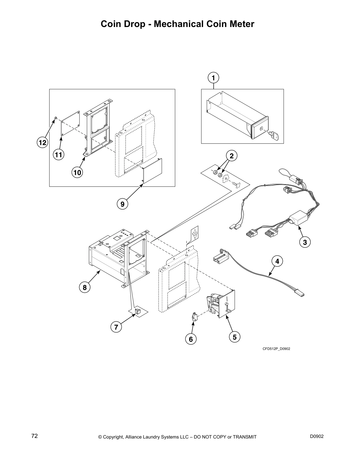 Coin Drop - Mechanical Coin Meter