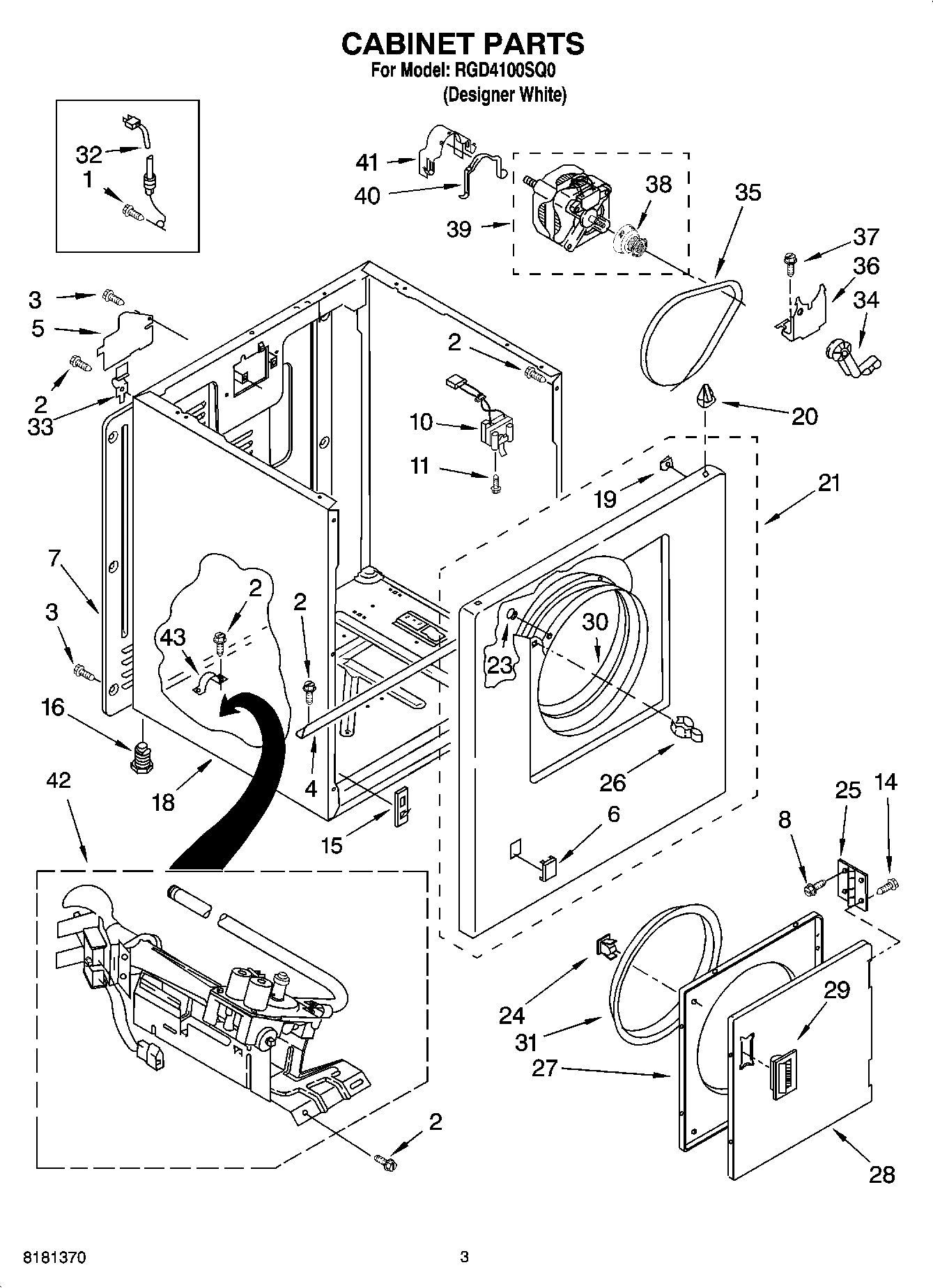 02 - CABINET PARTS