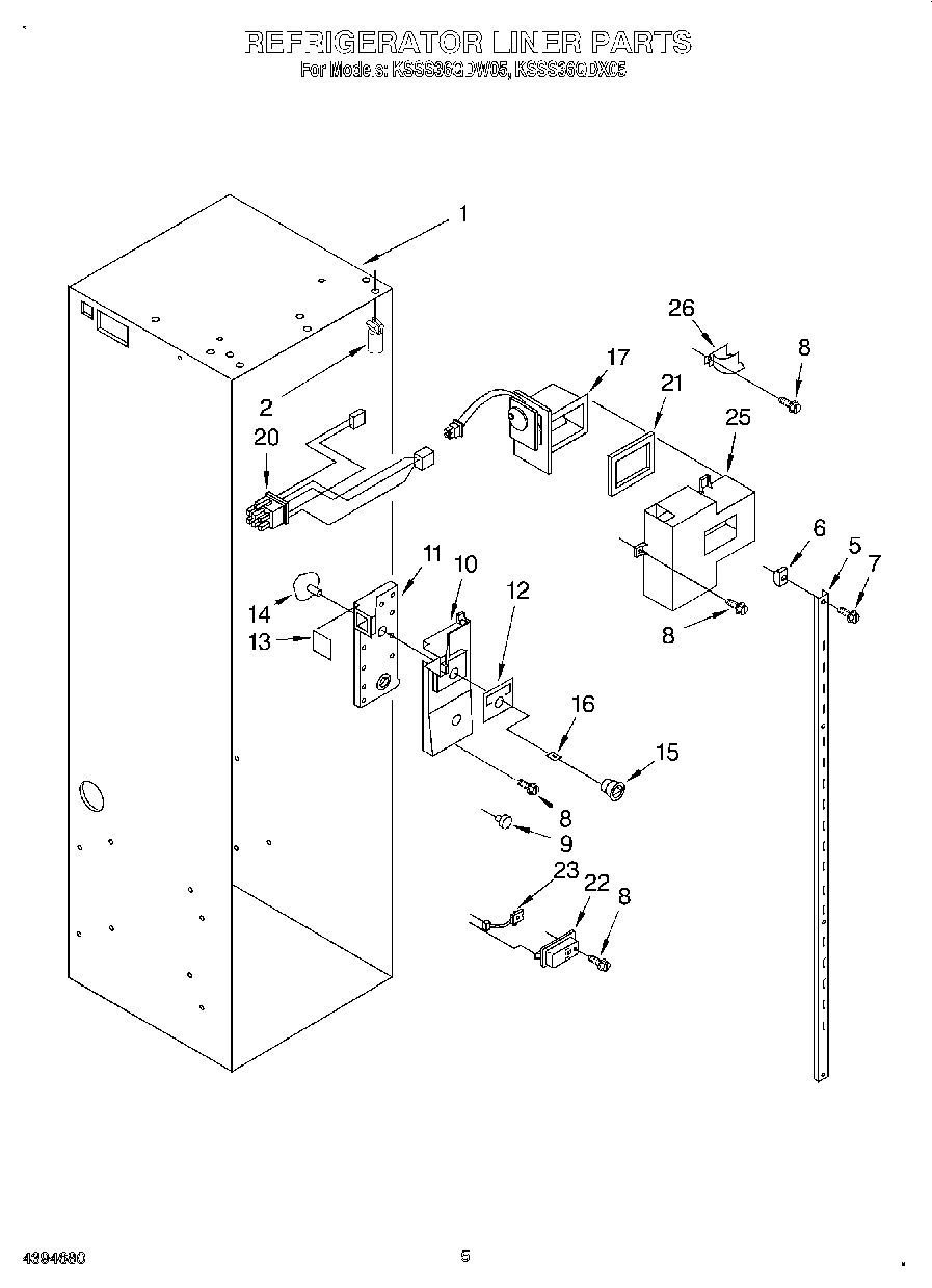 04 - REFRIGERATOR LINER