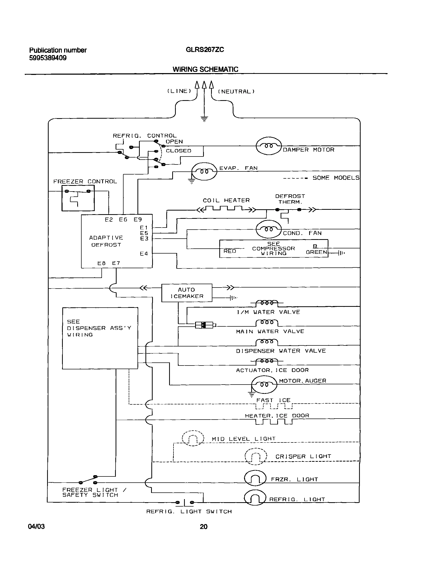 20 - WIRING SCHEMATIC