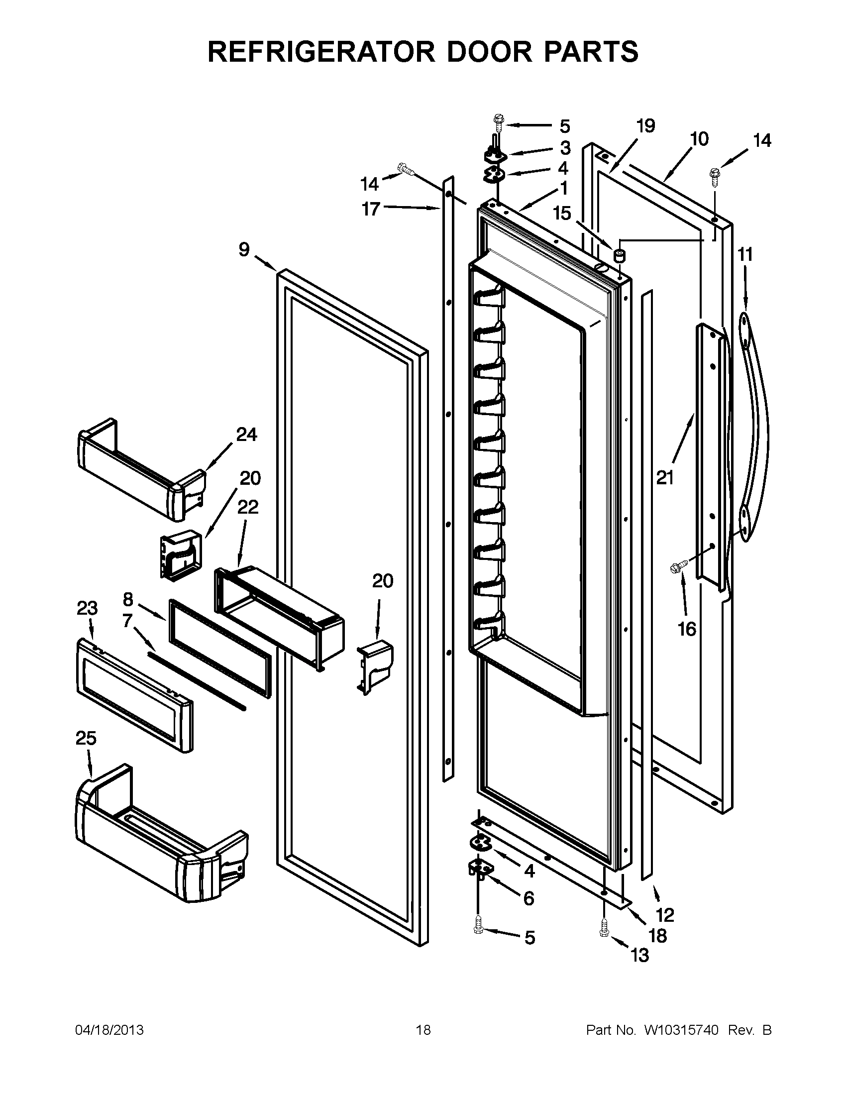 09 - REFRIGERATOR DOOR PARTS