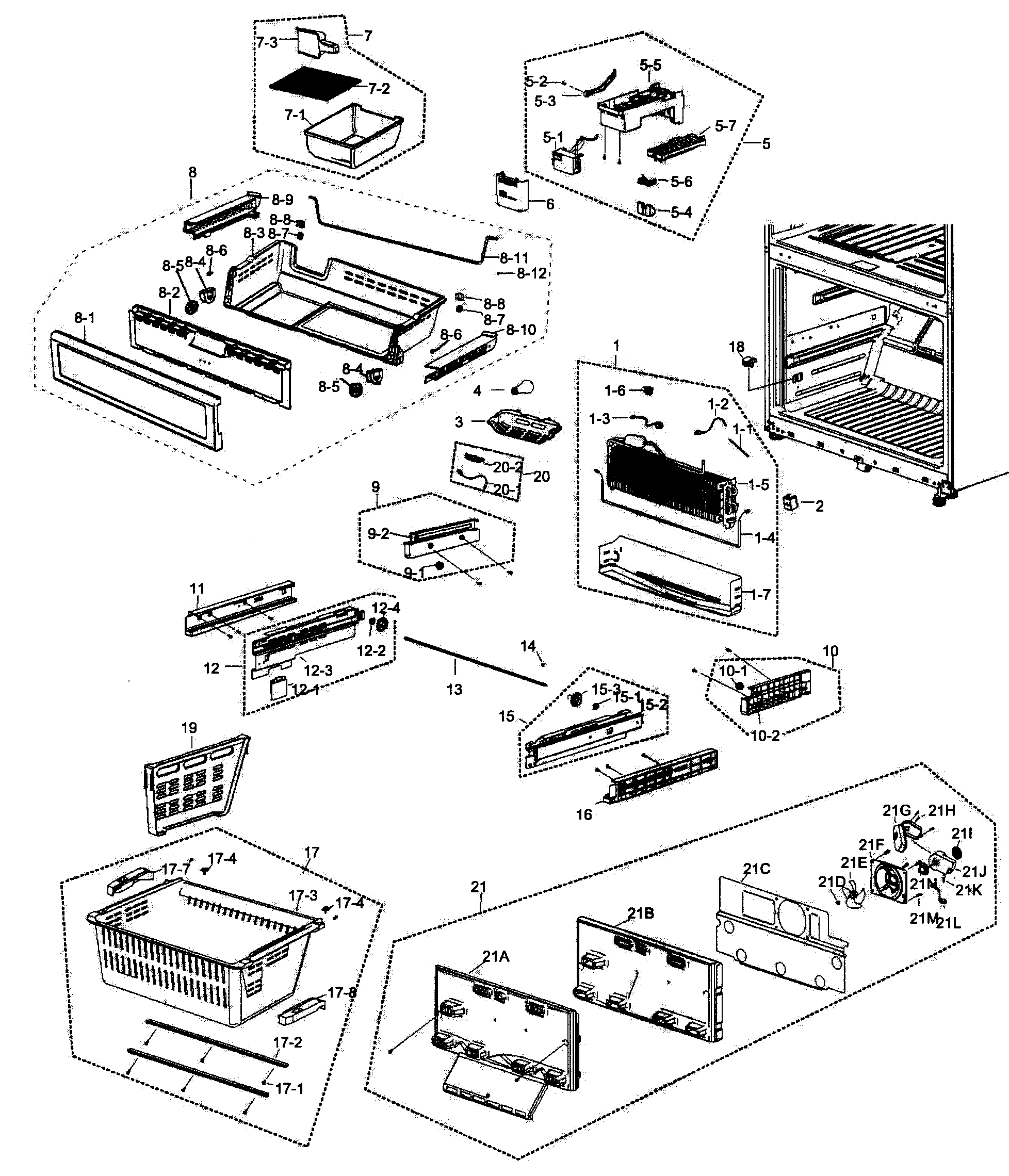 Freezer Assembly