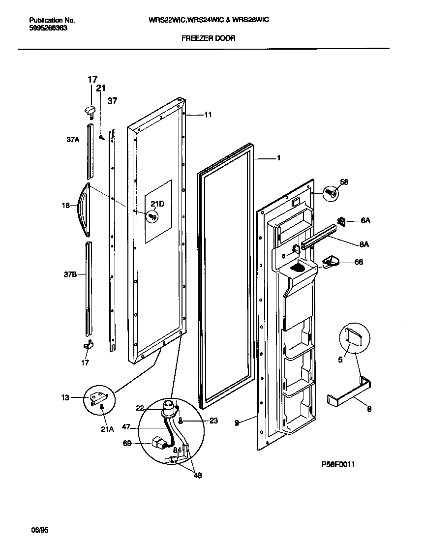 02 - FREEZER DOOR