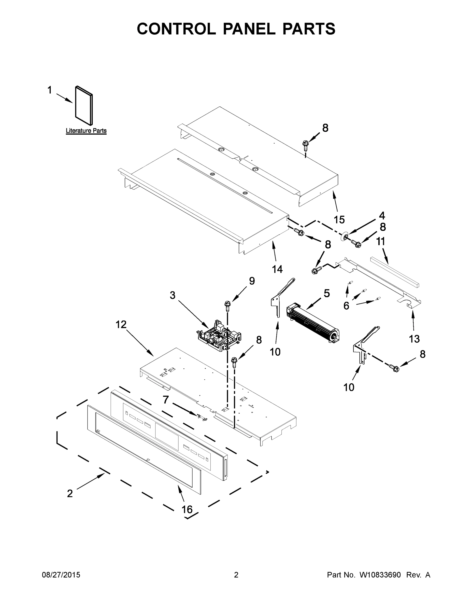 02 - CONTROL PANEL PARTS