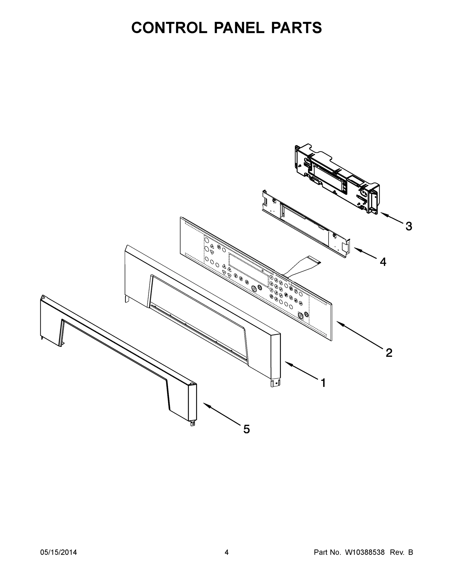 03 - CONTROL PANEL PARTS