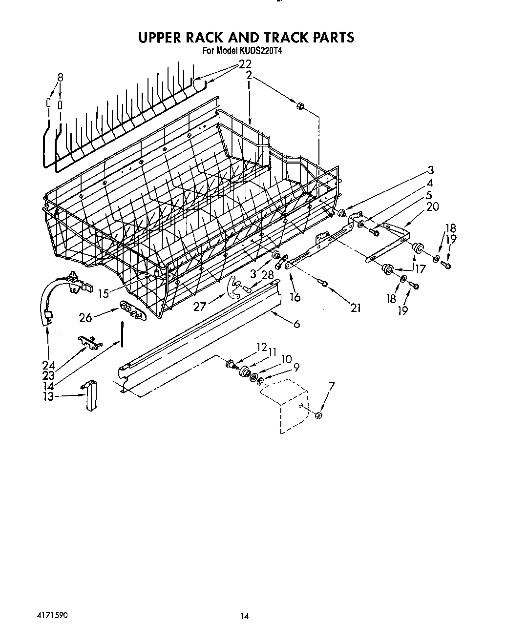 11 - UPPER RACK AND TRACK