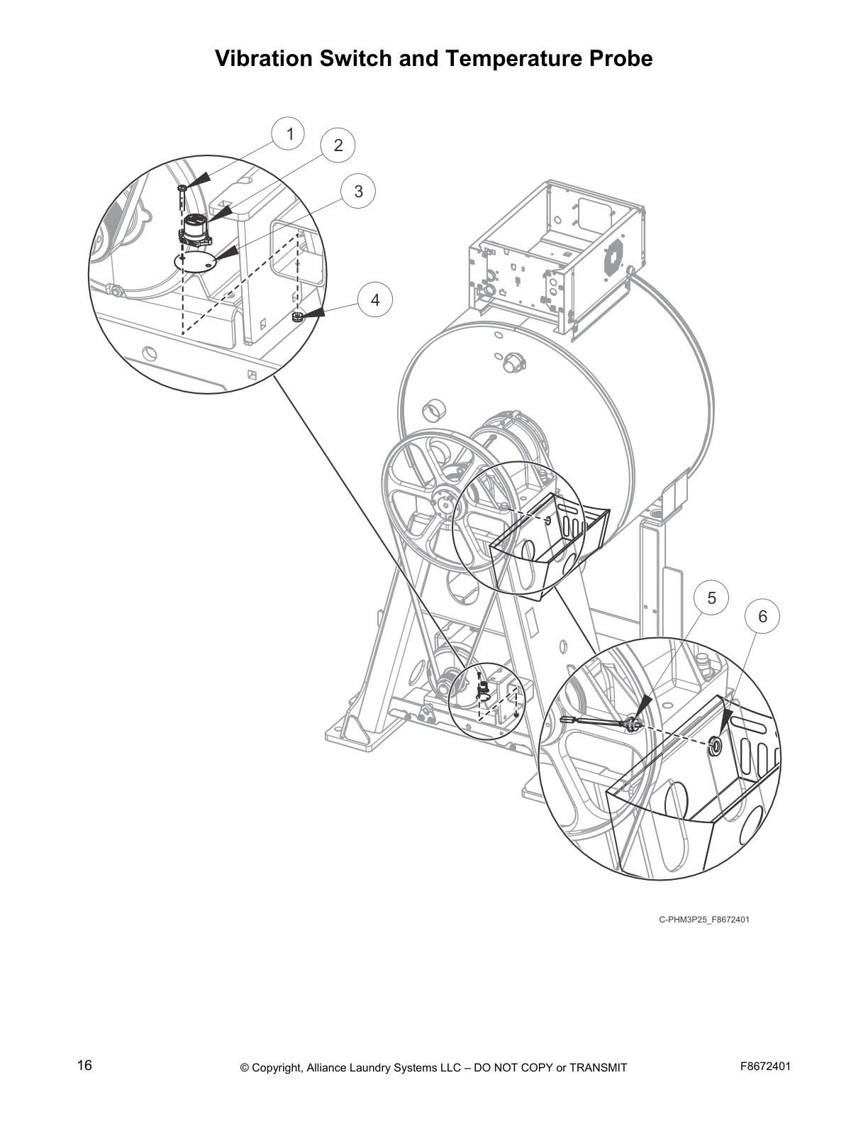 Vibration Switch and Temperature Probe
