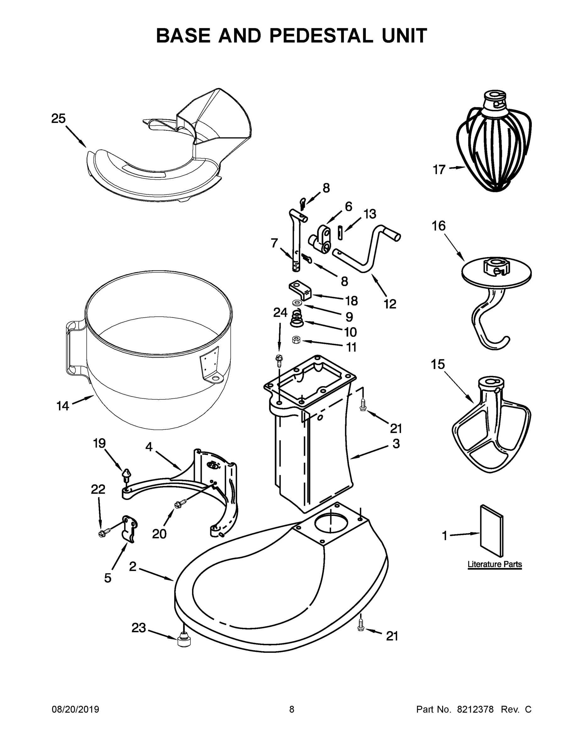 05 - BASE AND PEDESTAL UNIT