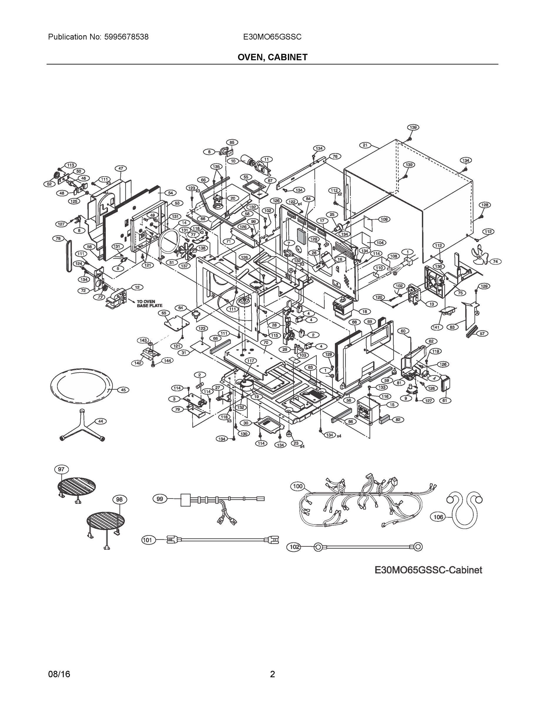 02 - OVEN, CABINET