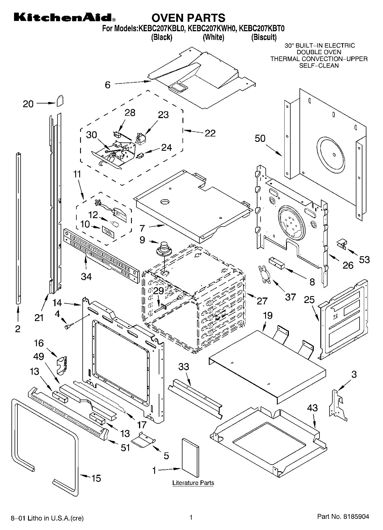 01 - OVEN, LITERATURE