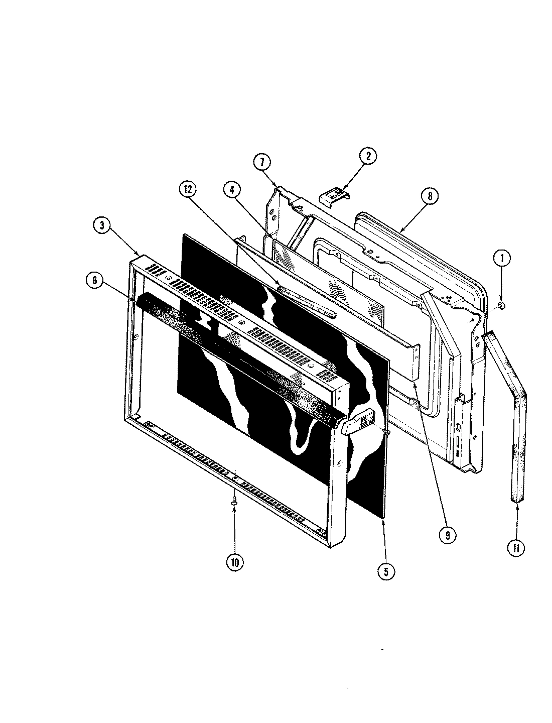 05 - LOWER OVEN DOOR