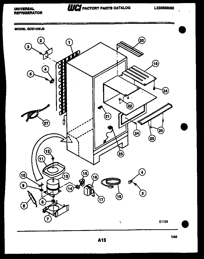 04 - SYSTEM AND AUTOMATIC DEFROST PARTS