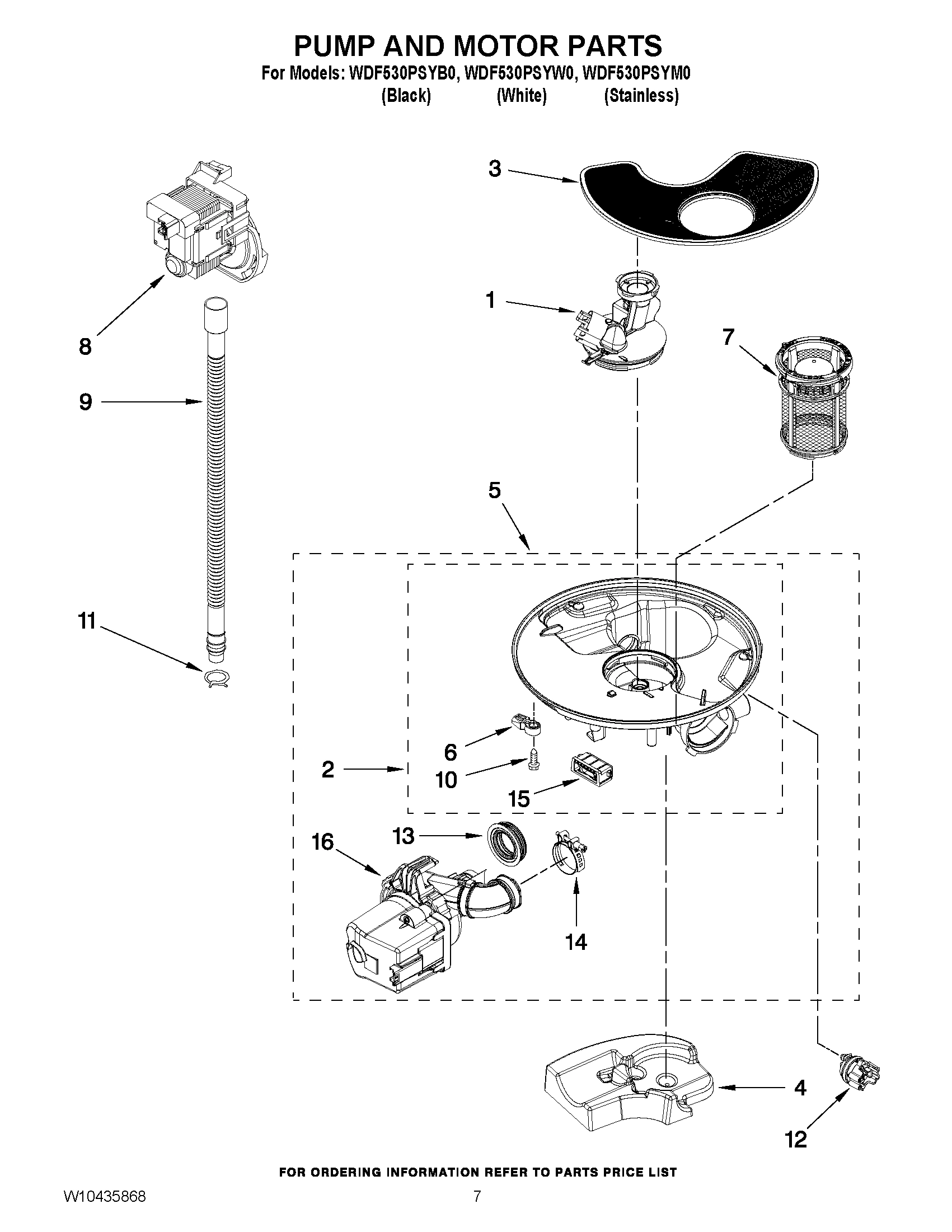 06 - PUMP AND MOTOR PARTS