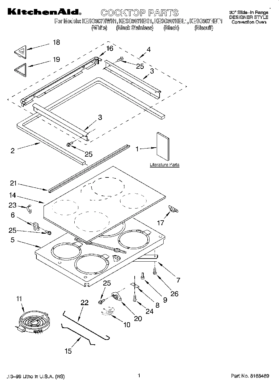 01 - COOKTOP, LITERATURE