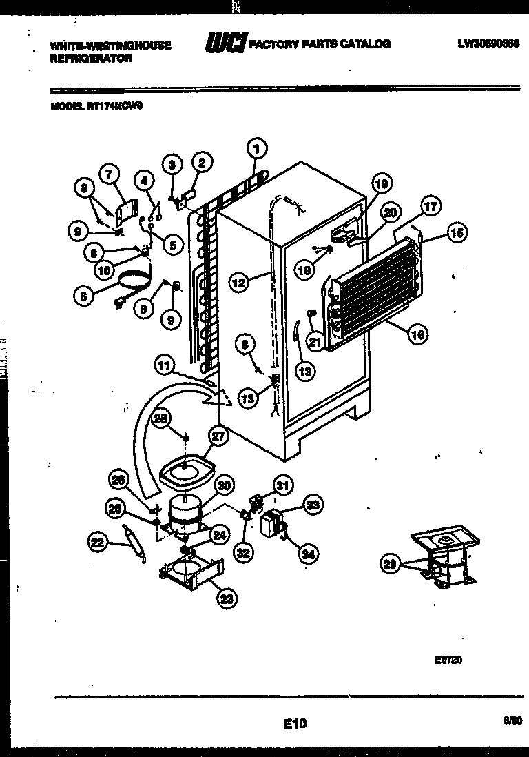 05 - SYSTEM AND AUTOMATIC DEFROST PARTS