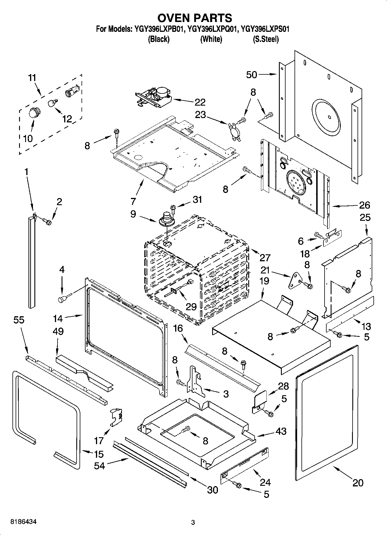 03 - OVEN PARTS