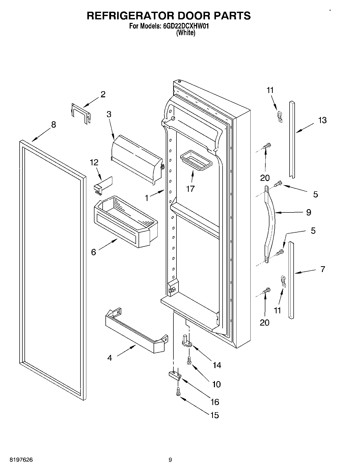 07 - REFRIGERATOR DOOR