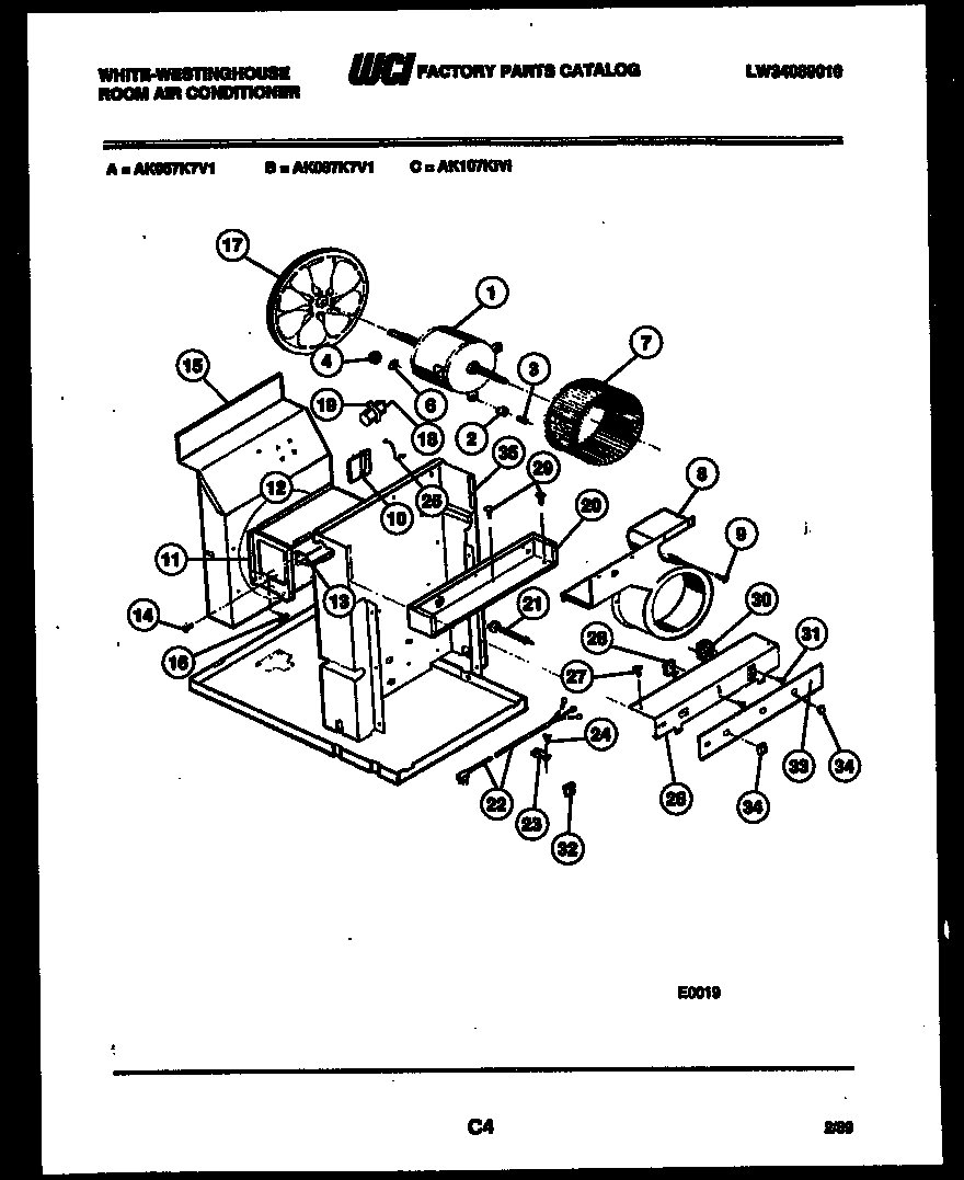 03 - ELECTRICAL AND AIR HANDLING PARTS