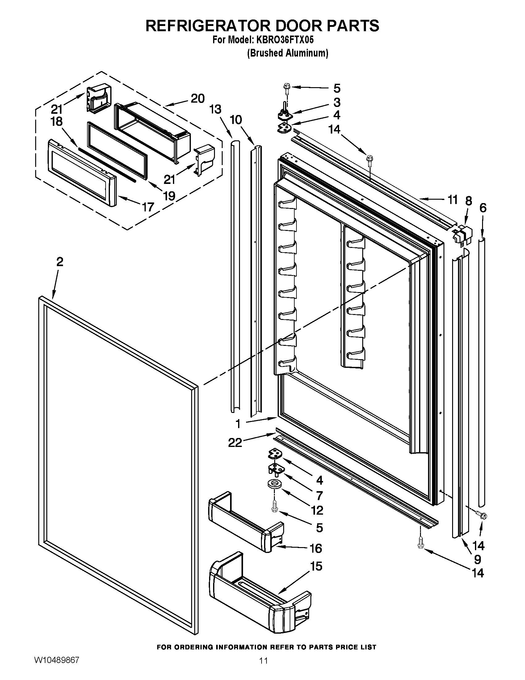 07 - REFRIGERATOR DOOR PARTS