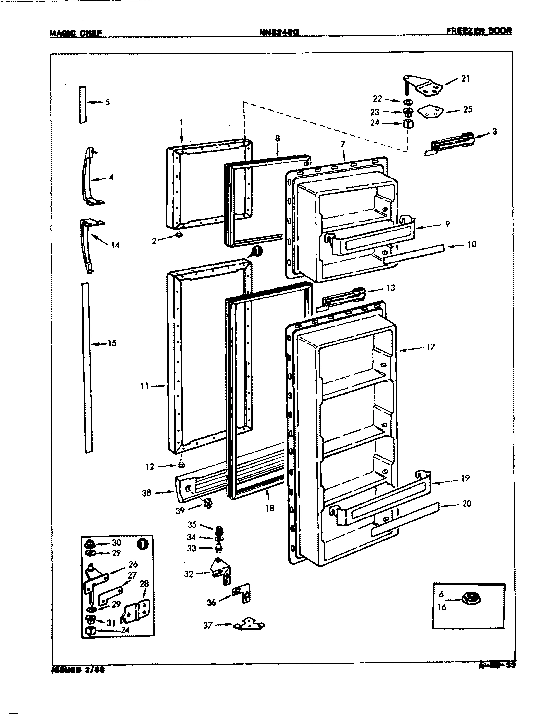 02 - FREEZER DOOR