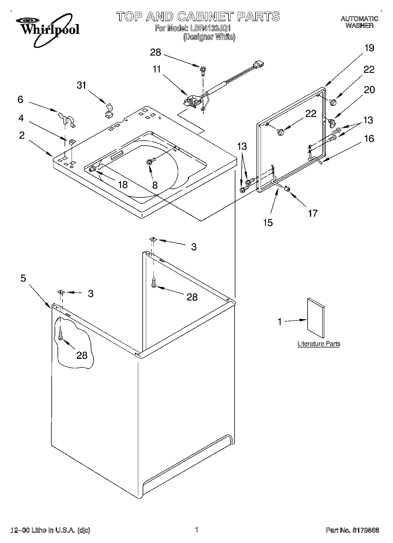 01 - TOP AND CABINET, LITERATURE