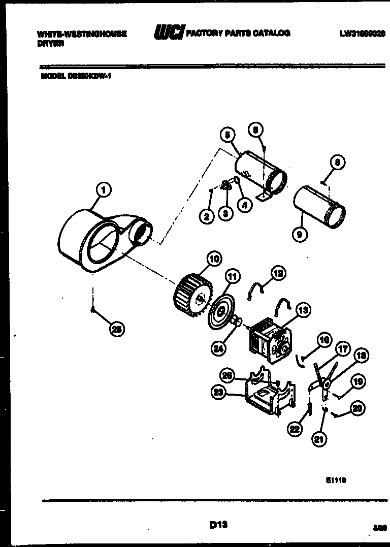 05 - MOTOR AND BLOWER PARTS