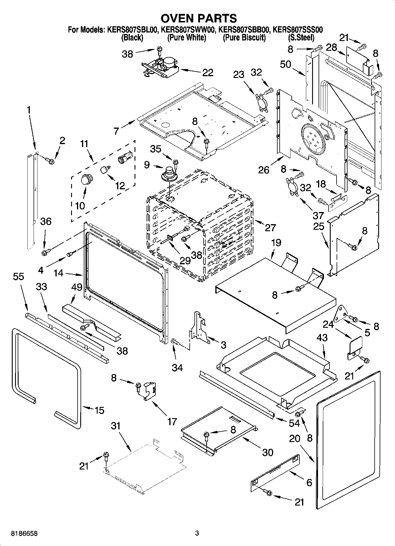 03 - OVEN PARTS