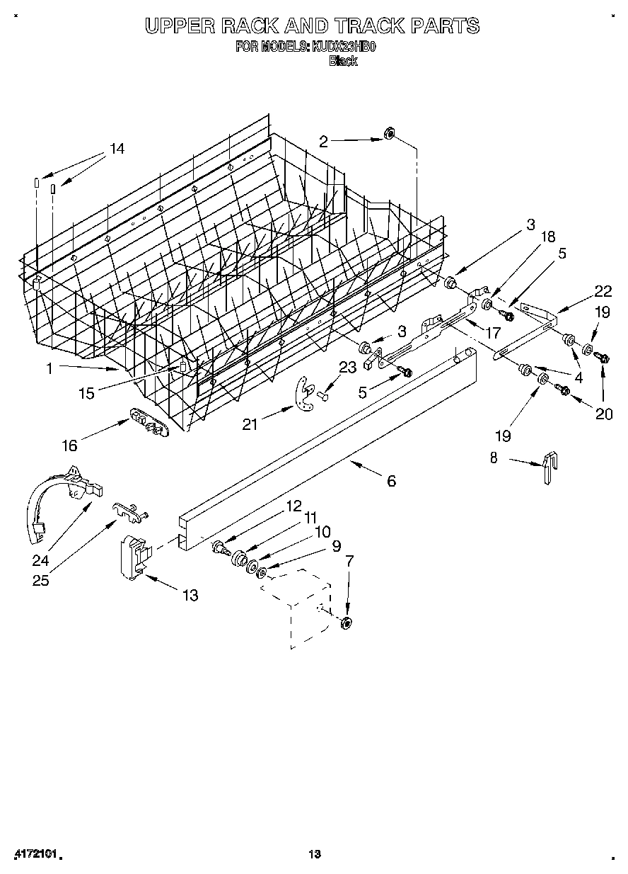 10 - UPPER RACK AND TRACK