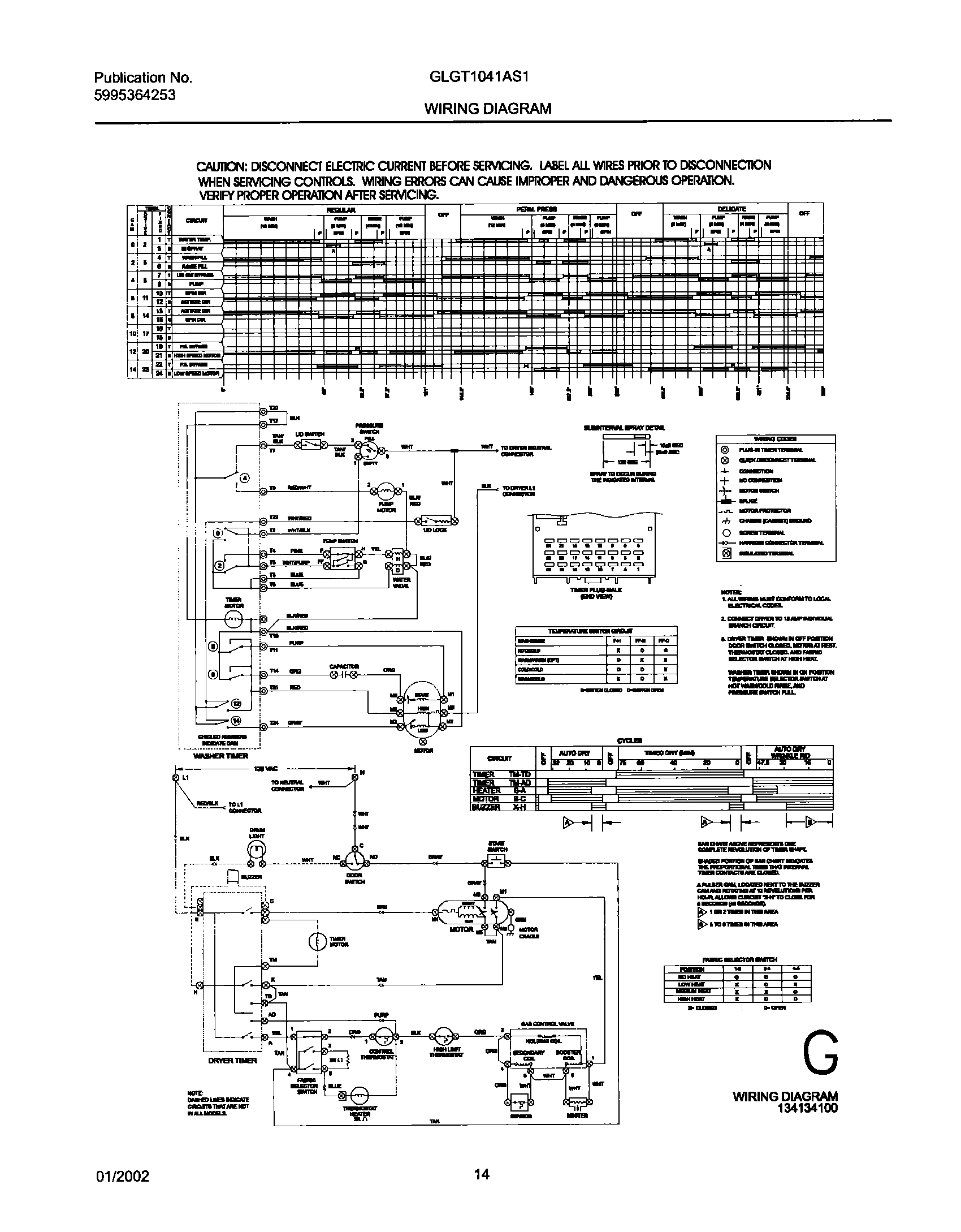 14 - 134134100 WIRING DIAGRAM