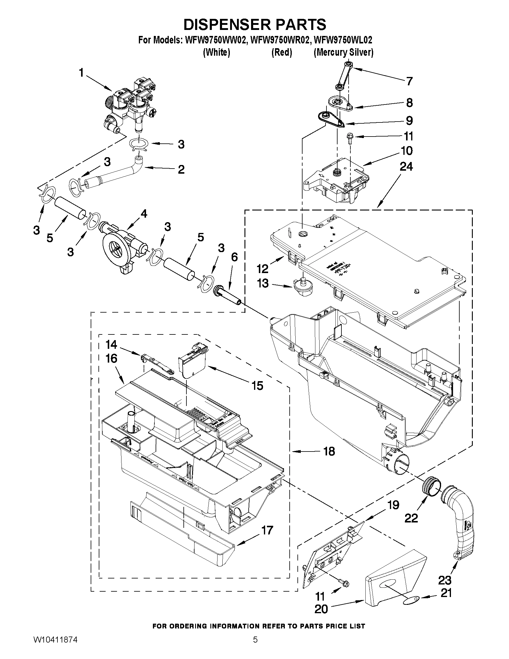 04 - DISPENSER PARTS