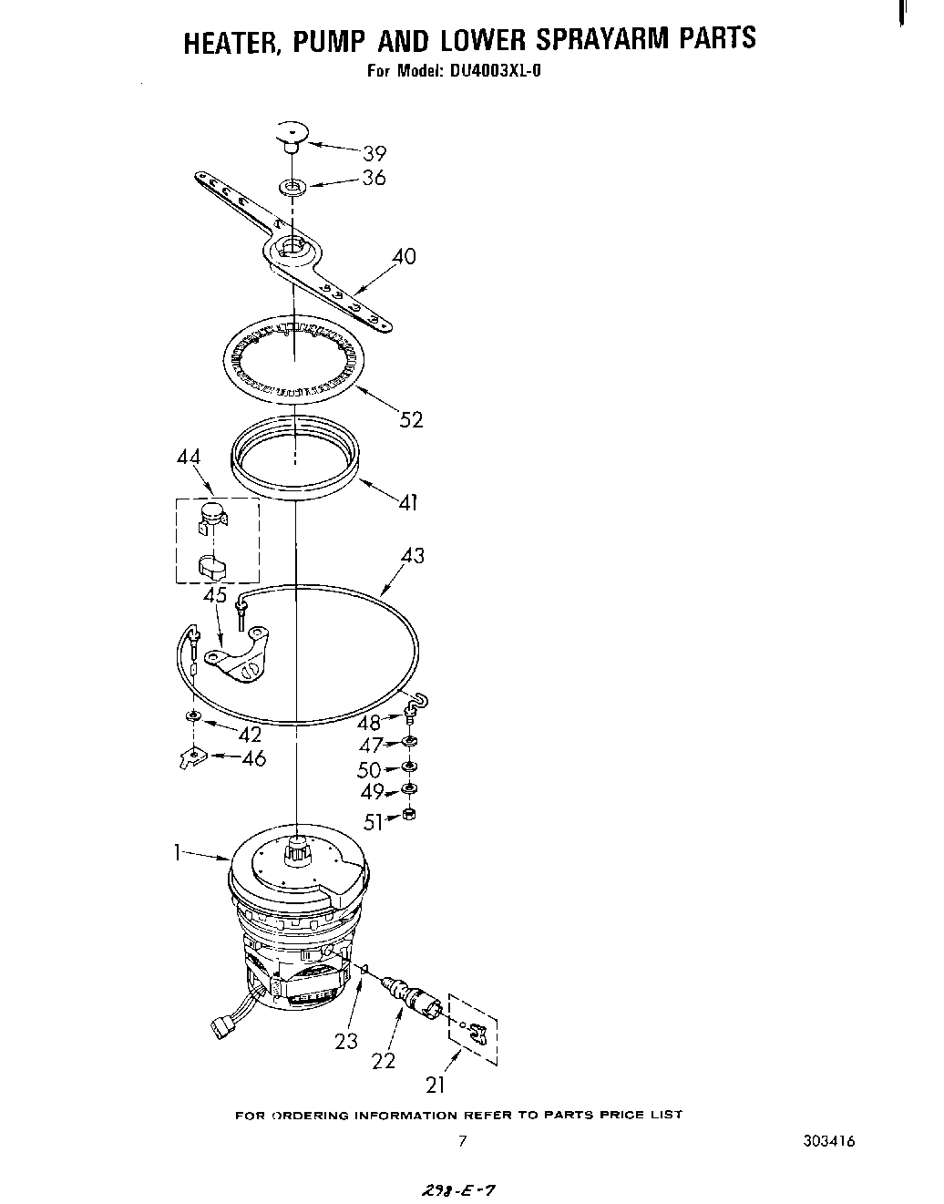 05 - HEATER, PUMP AND LOWER SPRAYARM