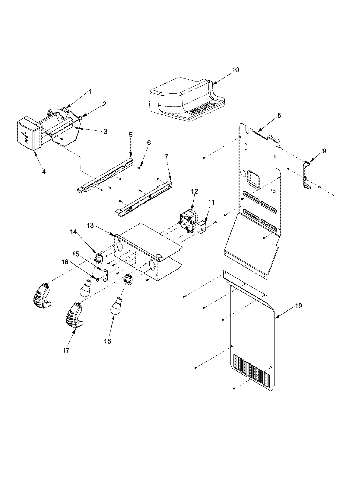 16 - LIGHTS AND ICE MAKER