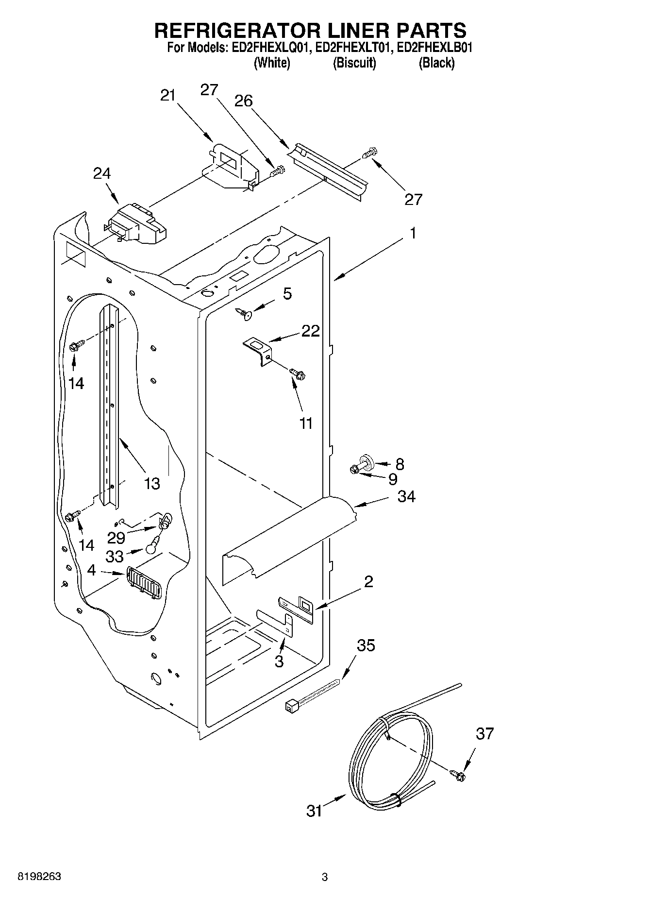 02 - REFRIGERATOR LINER
