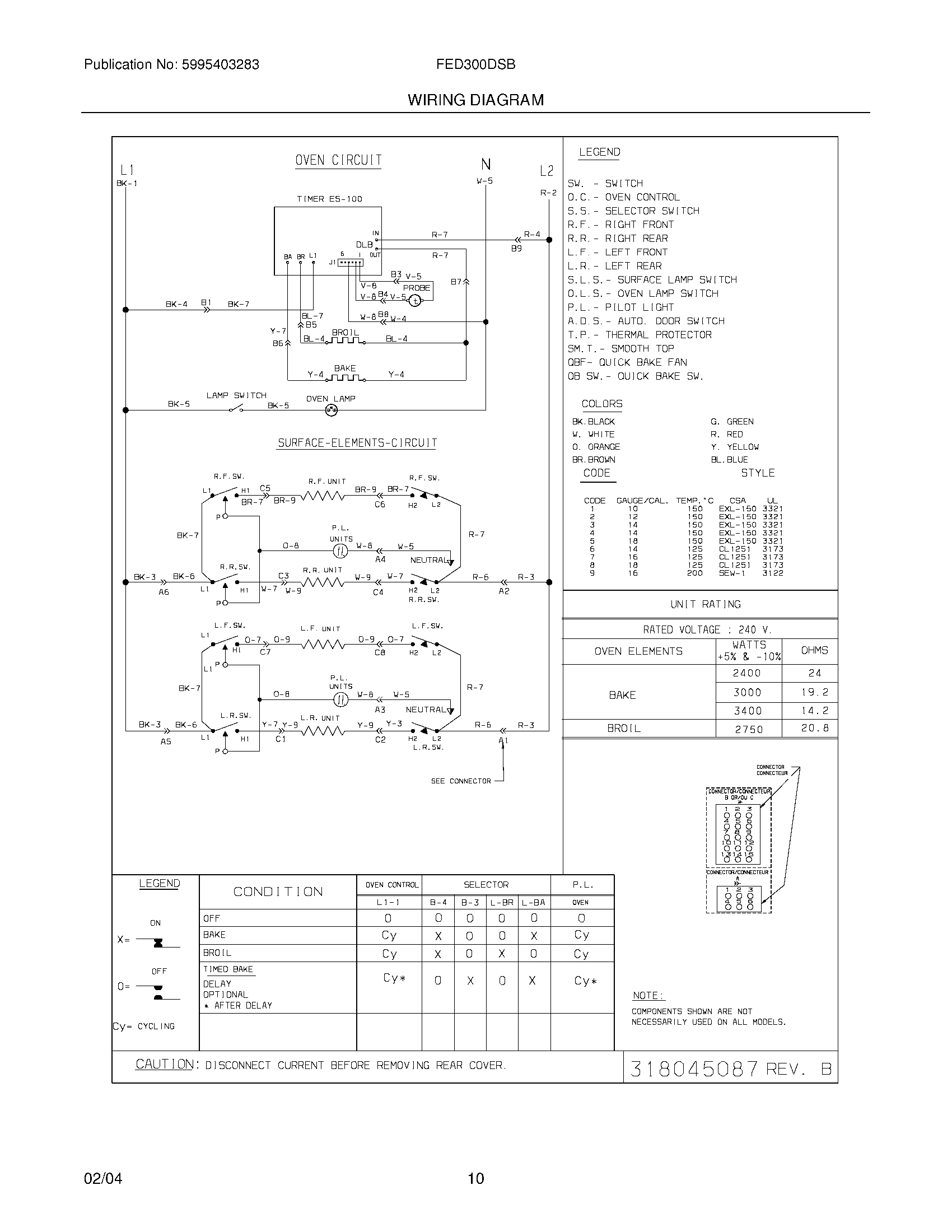 10 - WIRING DIAGRAM