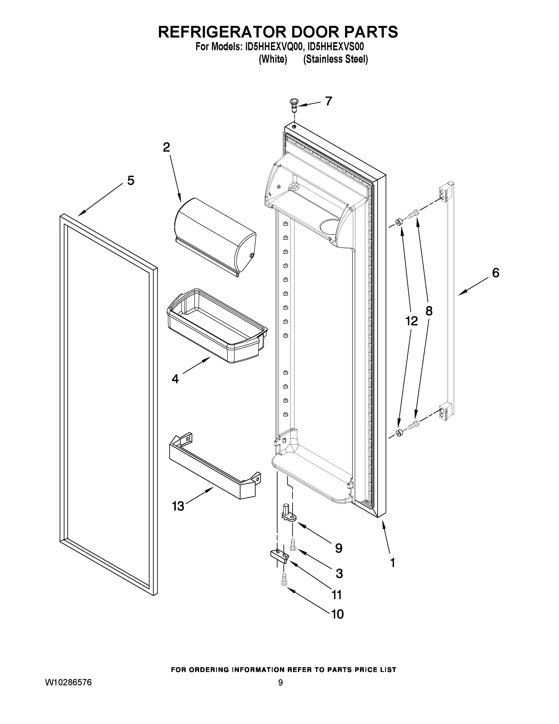 06 - REFRIGERATOR DOOR PARTS
