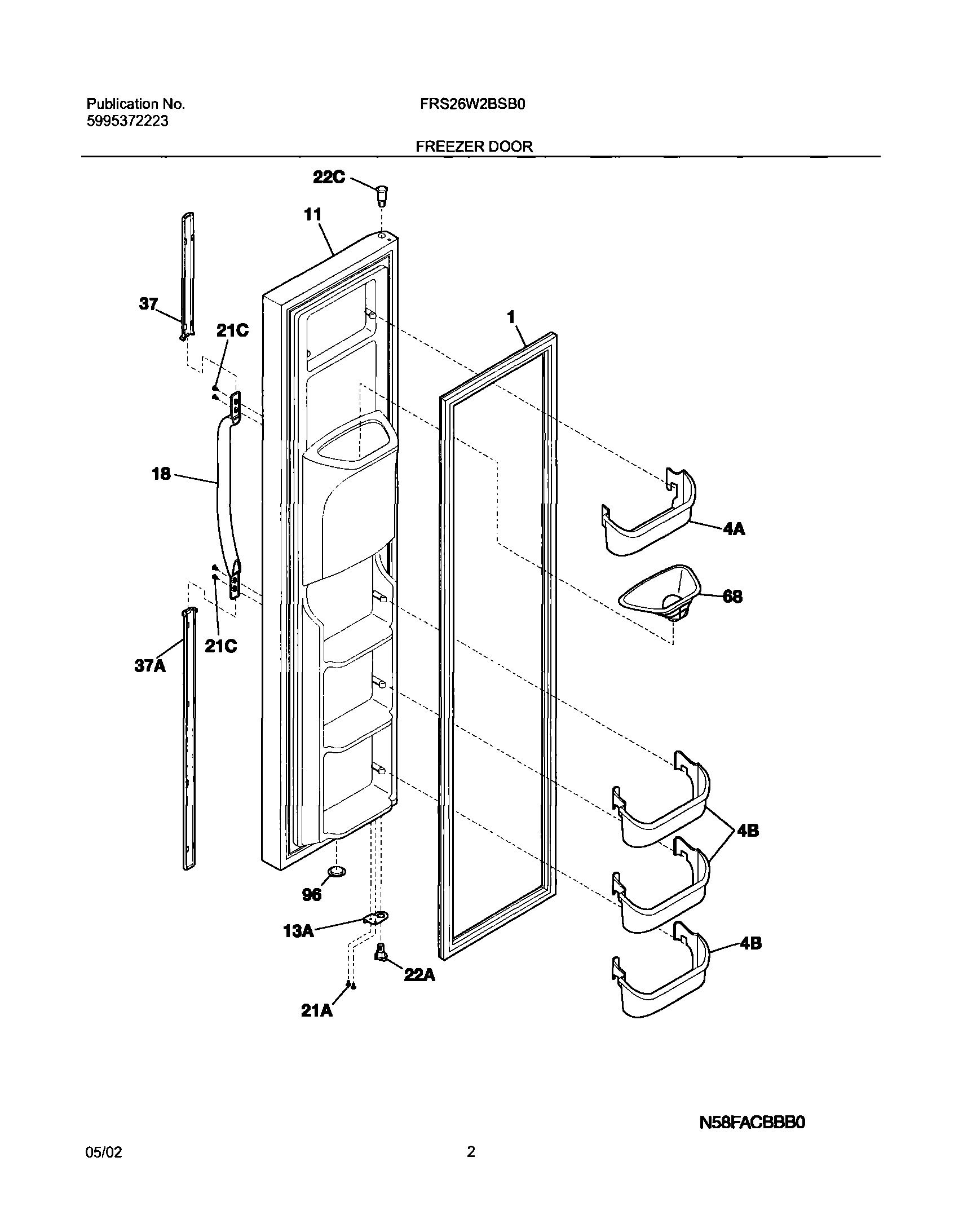 03 - FREEZER DOOR