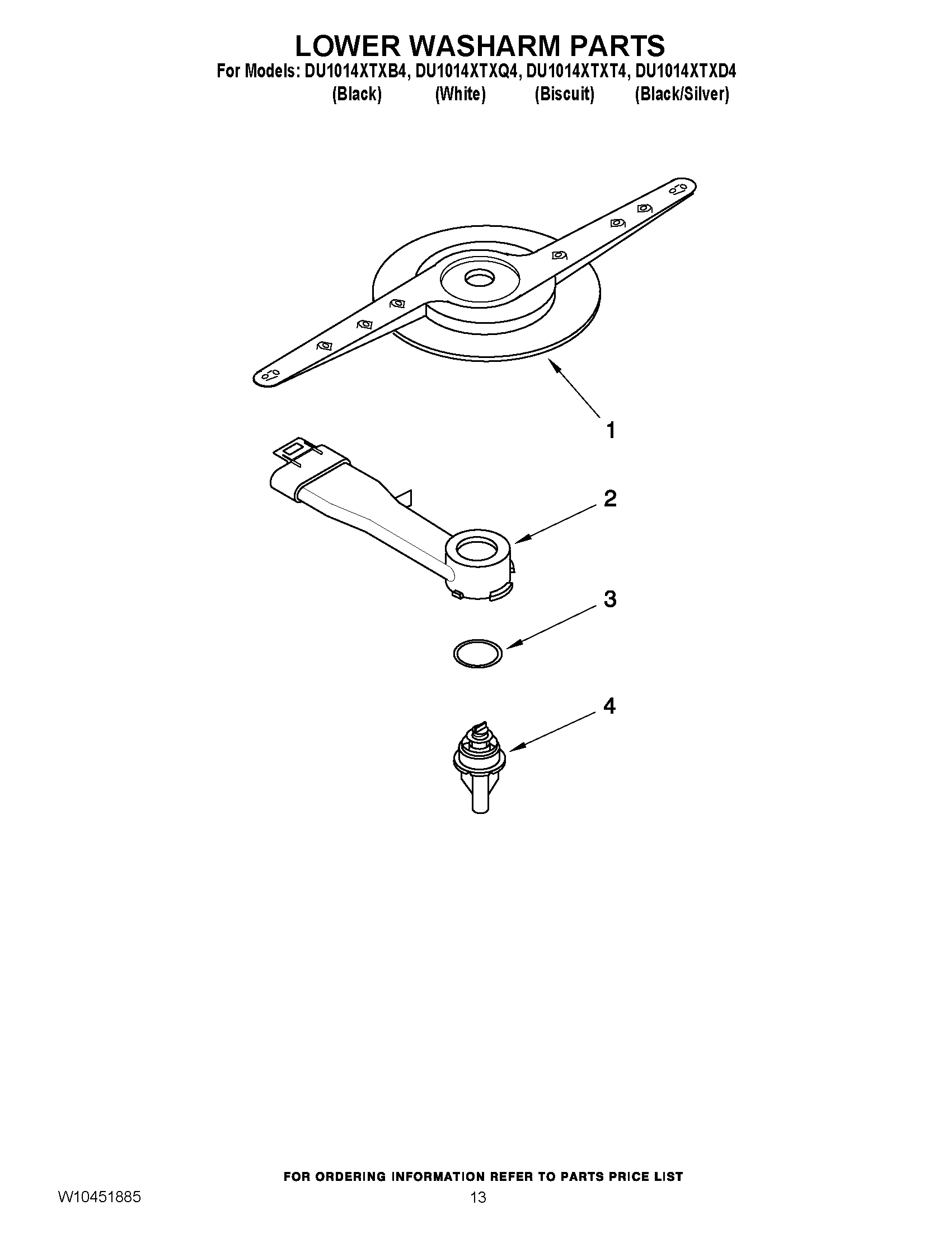 11 - LOWER WASHARM PARTS