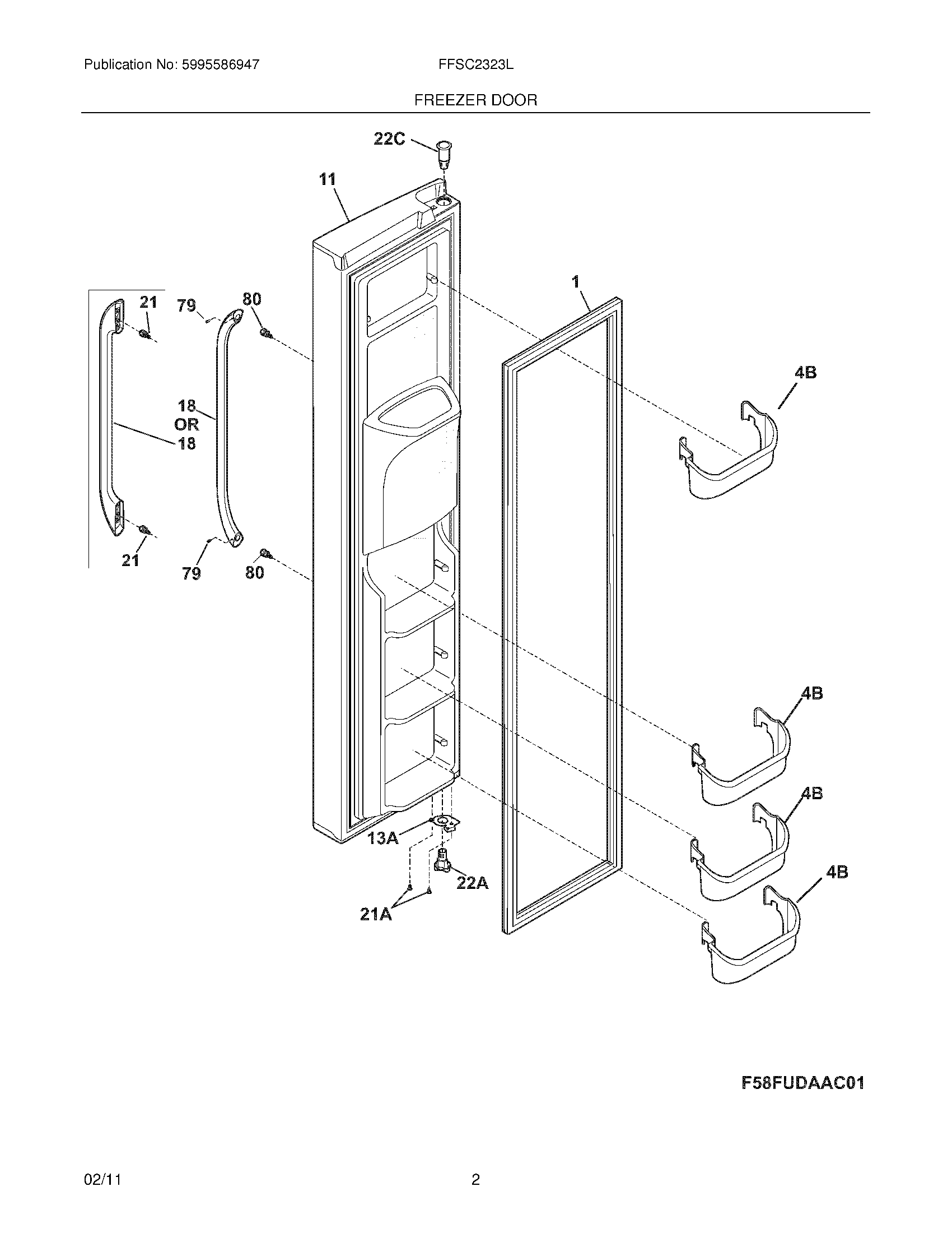 03 - FREEZER DOOR